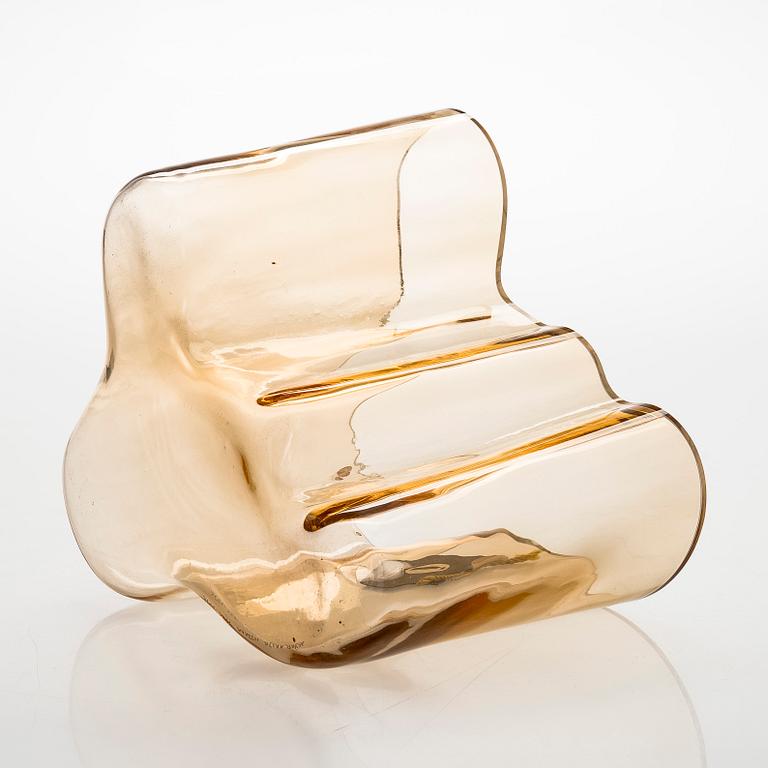 Alvar Aalto, maljakko, "3030", 60-vuotisjuhlamaljakko, signeerattu Alvar Aalto Iittala 1936-1996.