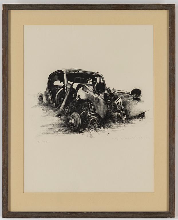 ULF WAHLBERG, lithographs, 2, 1976, 2001, signed 191/320, 248/295.