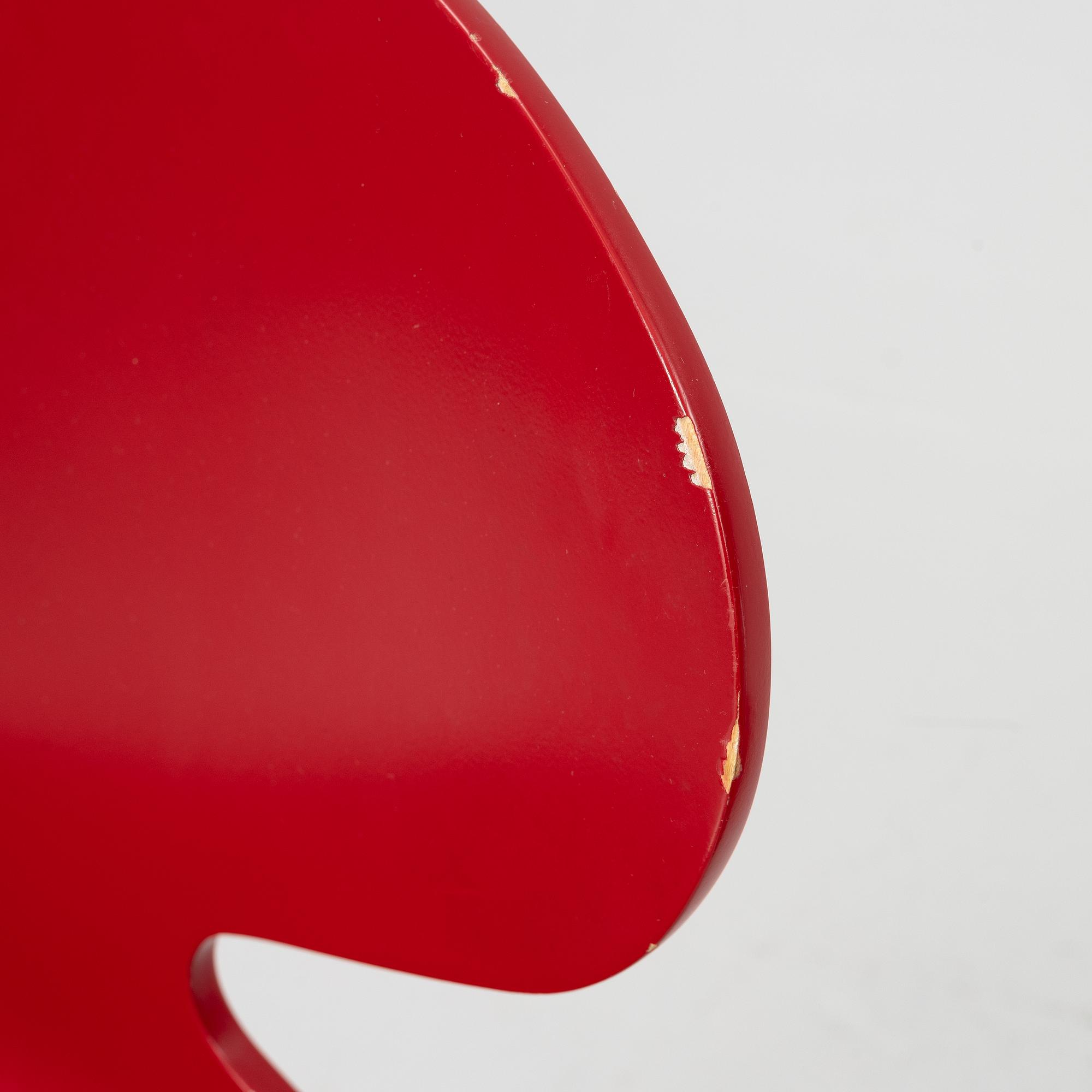Arne Jacobsen, four 'the Ant chair", Fritz Hansen.