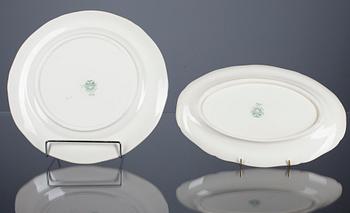 SERVIS, 62 delar, flintgods, Villeroy & Boch, Tyskland sekelskiftet 1800/1900.