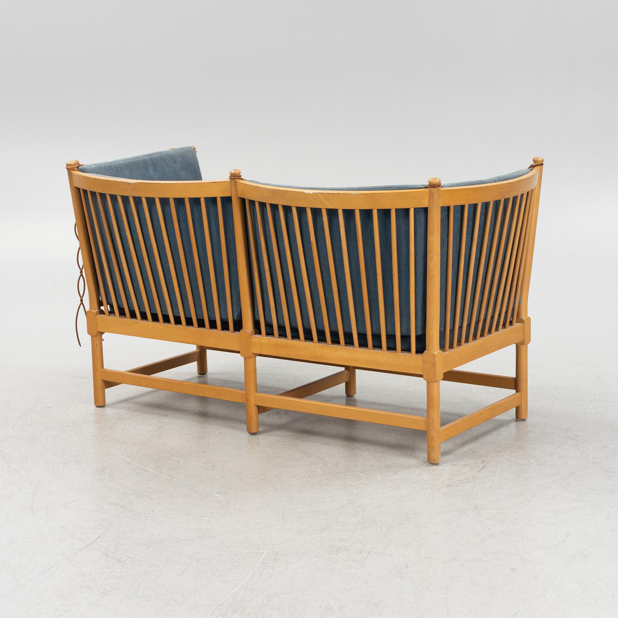 Børge Mogensen, soffa, "Tremme", Fritz Hansen, 1965.