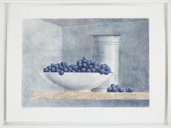 PHILIP VON SCHANTZ, färglitografi, sign o dat 86, numr 23/275.