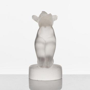 Lalique, skulptur / kylarprydnad, glas.