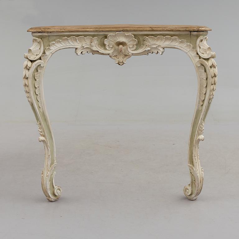 HÖRNKONSOLBORD, rokokostil, 1800-talets andra hälft.