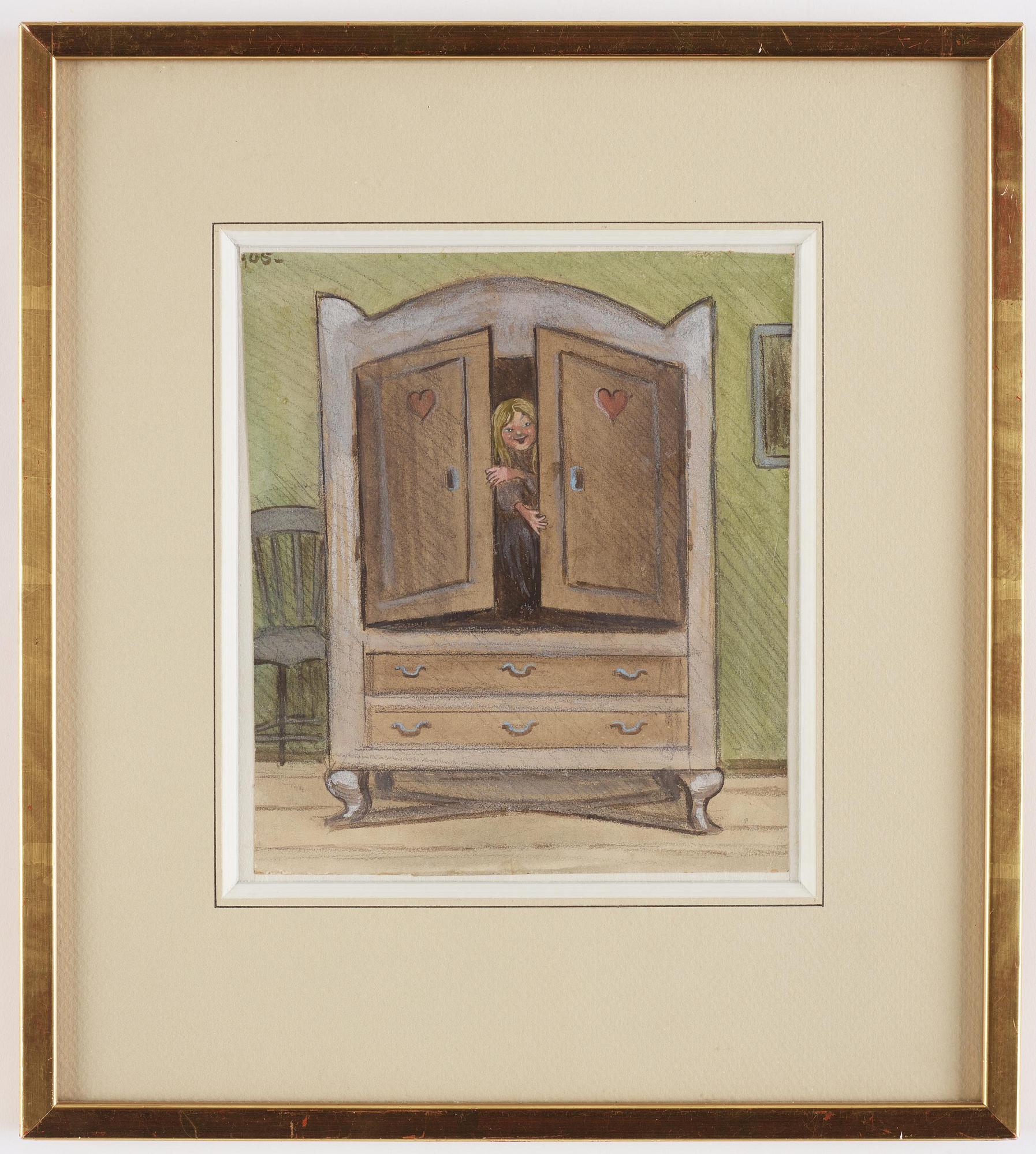 The Girl in the Cabinet.