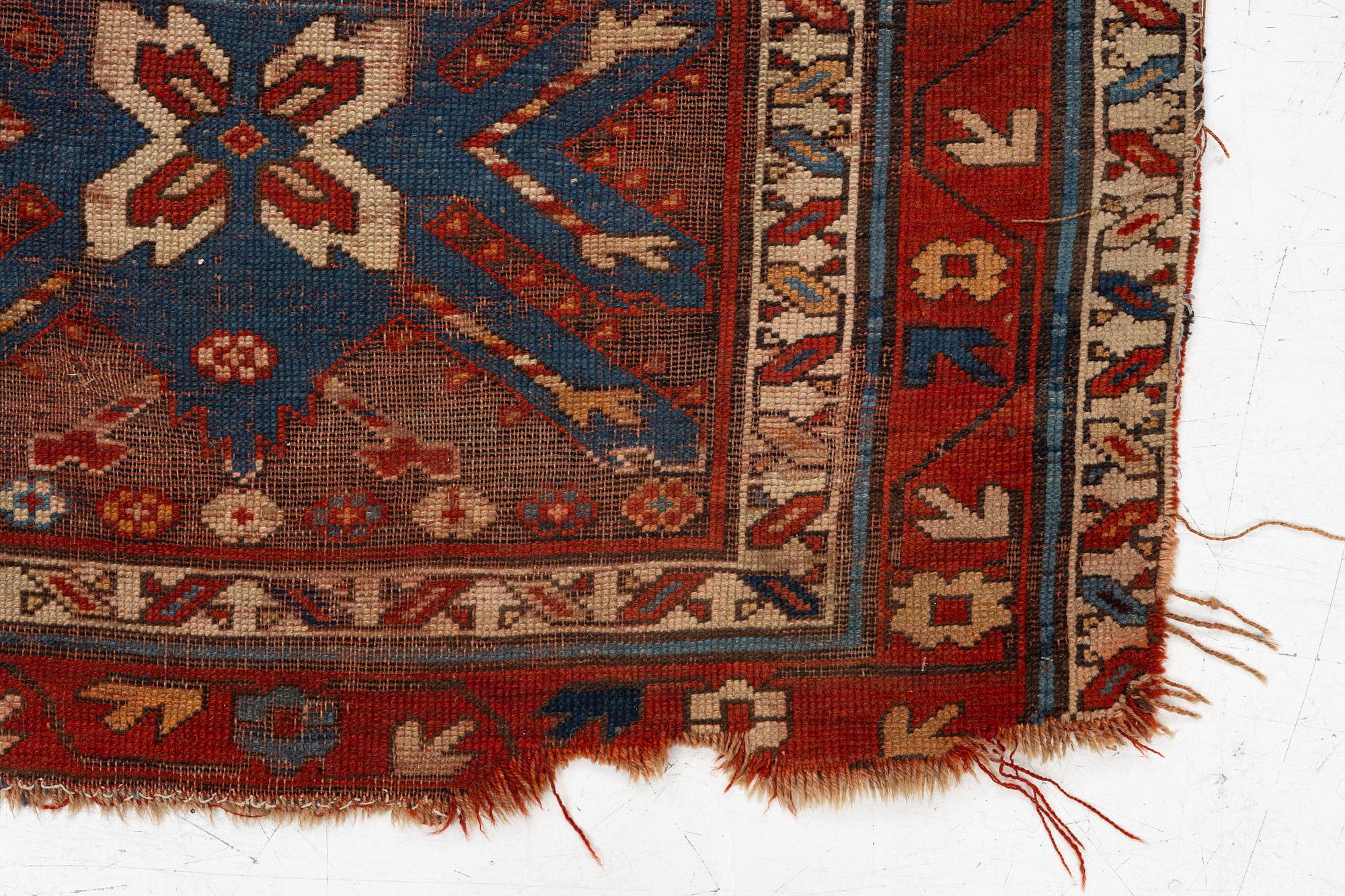 Matta, Kazak, antik, ca 208 x 105 cm.