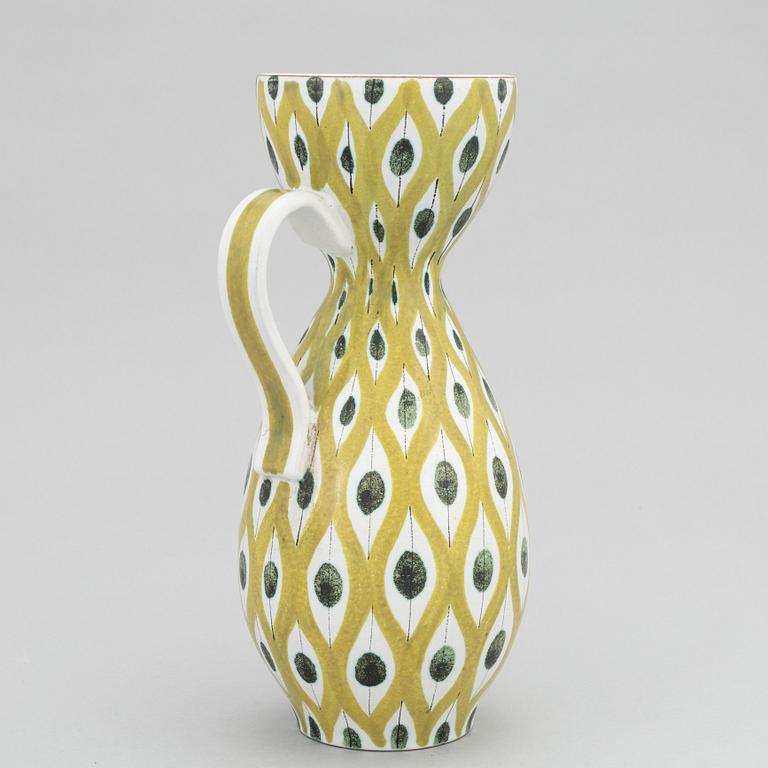 Stig Lindberg, an earthenware vase, Gustavsbergs studio.