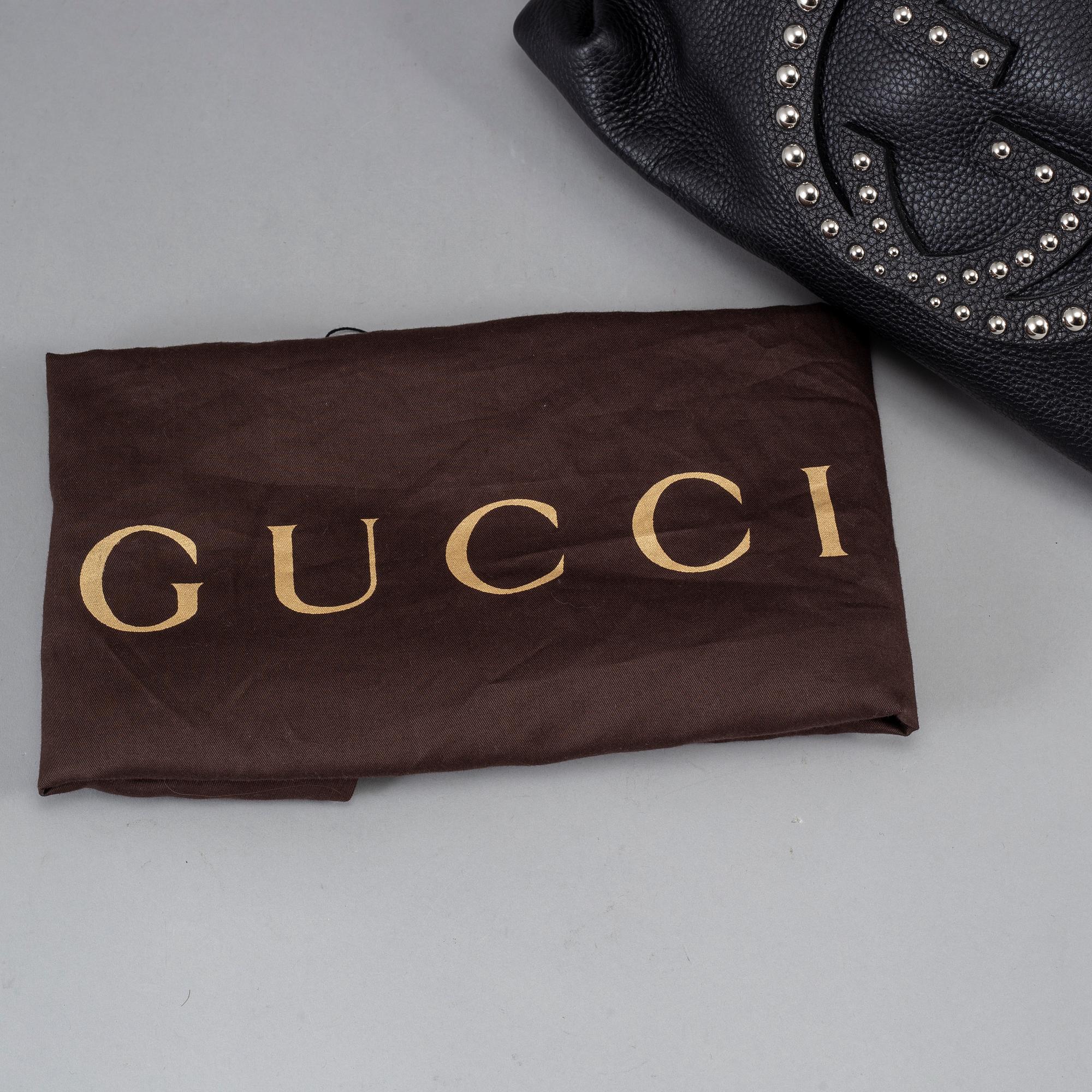 GUCCI, 'Soho' leather bag.