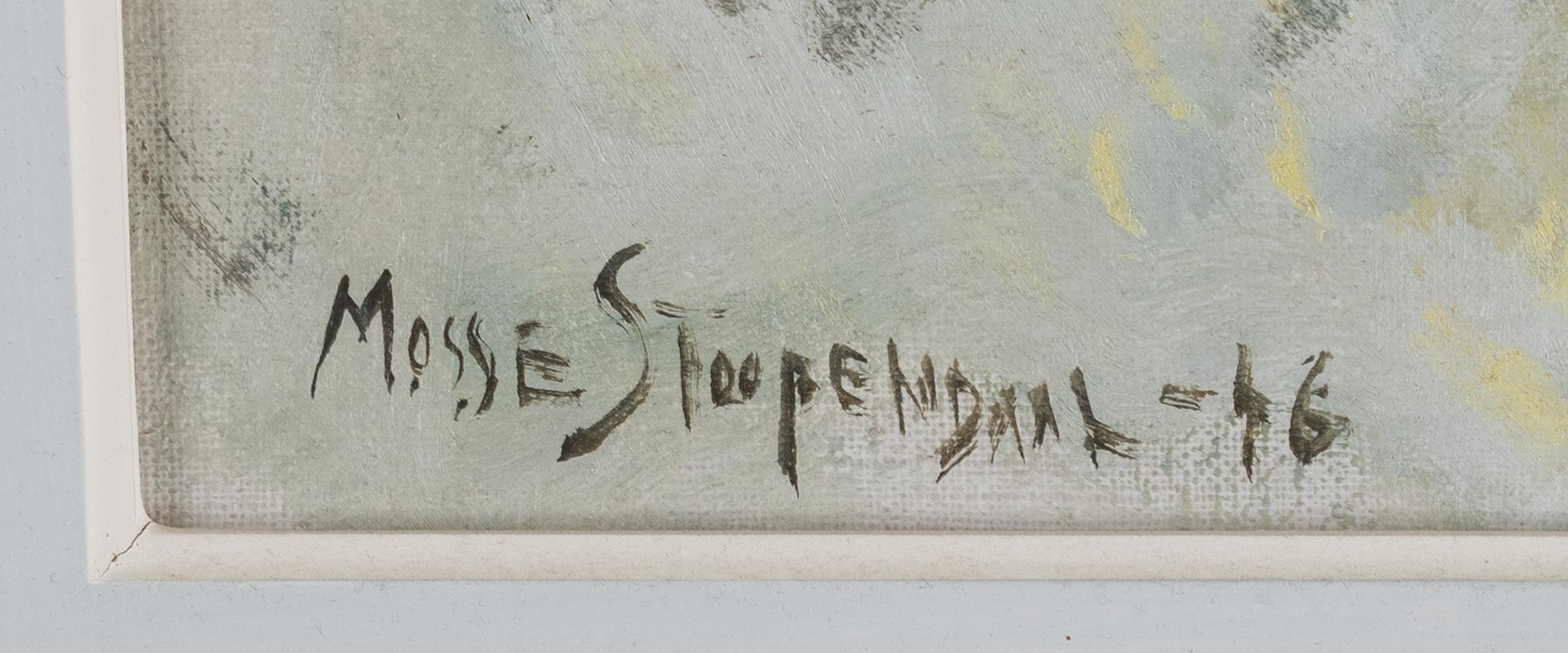 Mosse Stoopendaal, oil on canvas, signed and dated -46.