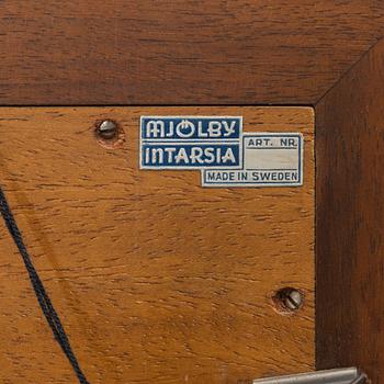 Birger Ekman, väggplakett, Mjöjby Intaria, 1939.