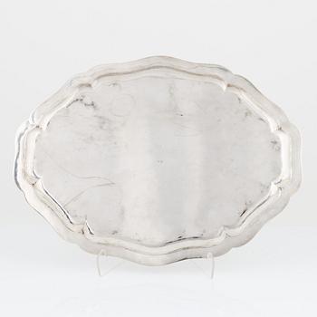 A German Silver Tray, around 1900.