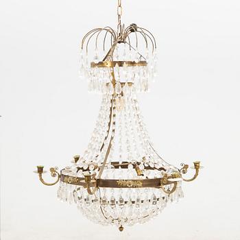 Chandelier, Gustavian style, 20th century.
