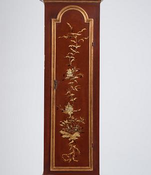 Golvur, märkt Herman Dreyer Holmia, Sverige 1700-talets mitt, Senbarock.