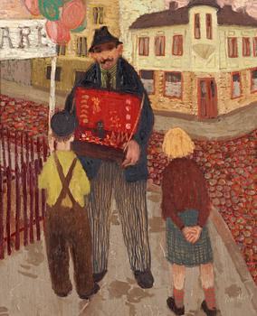 105. Pelle Åberg, The street vendor.