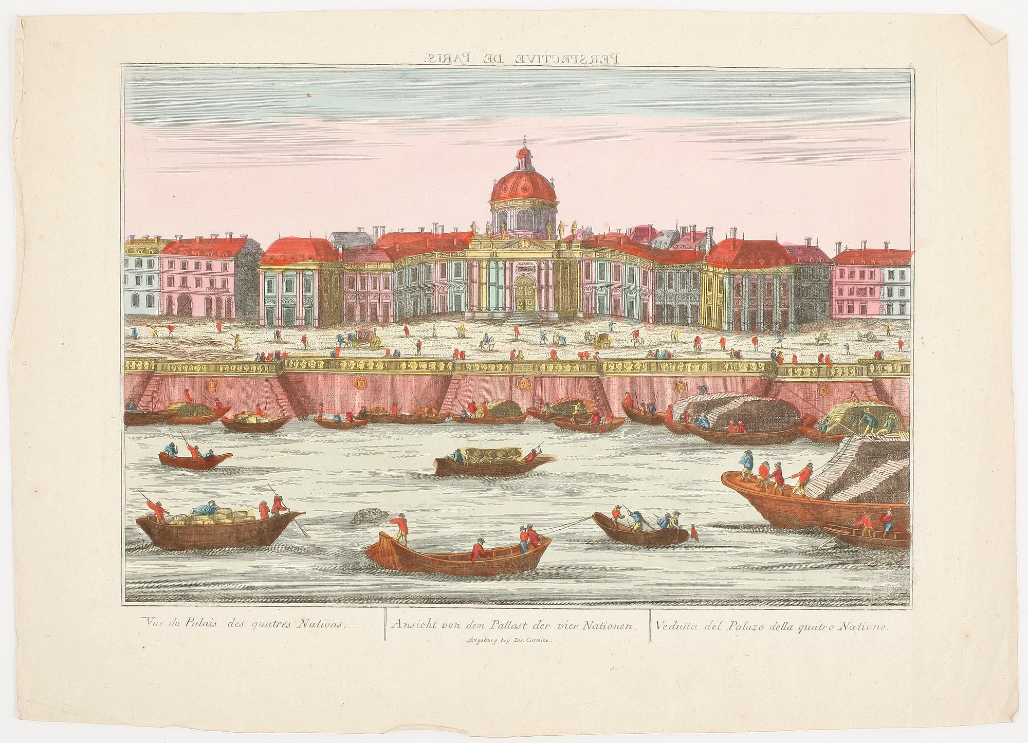 PARTI GRAVYRER, 6st, 1700-tal.