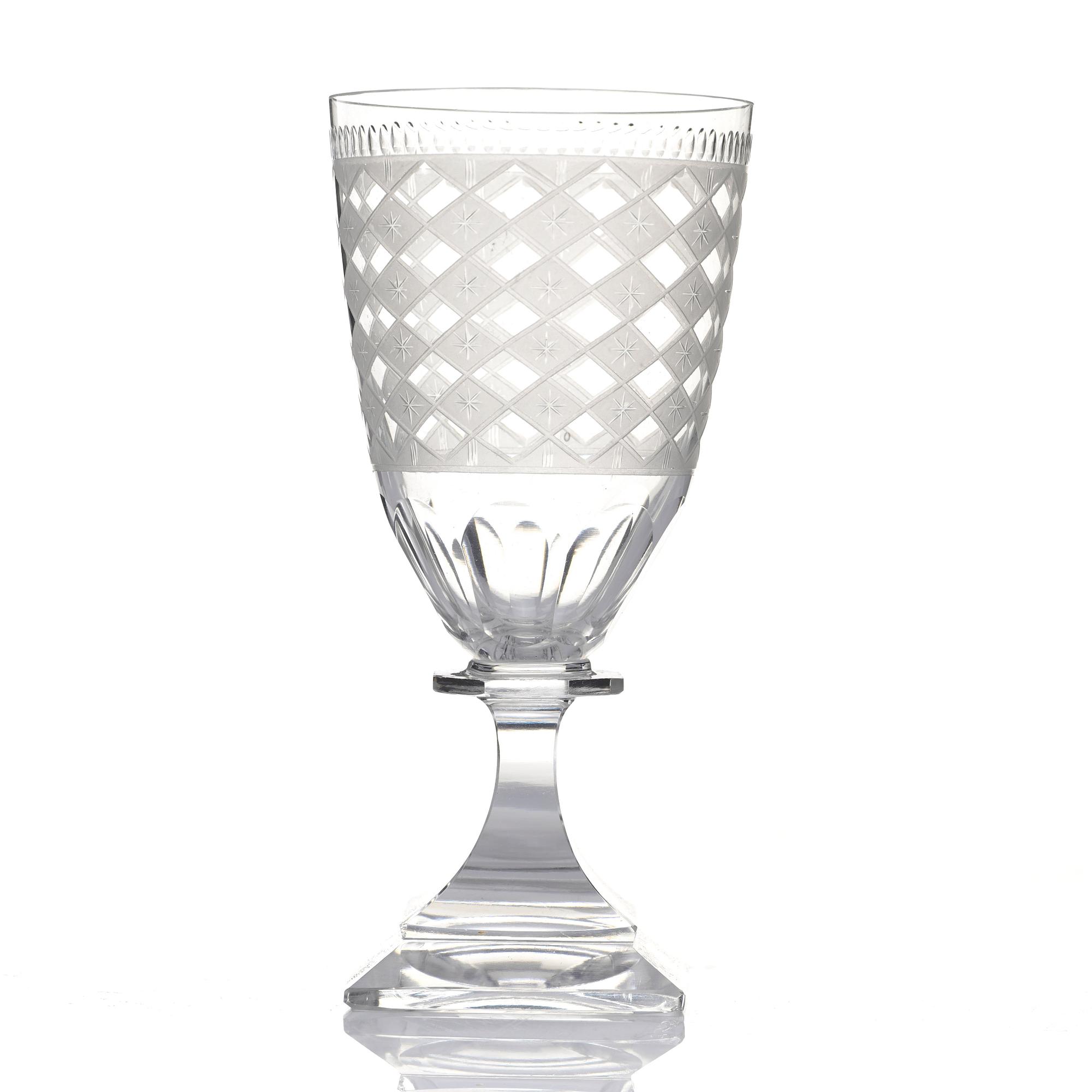 GLASSERVIS, 72 delar. Kosta, Odelberg, 1900-tal.