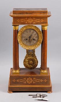 BORDSPENDYL, senempire, 1800-talets mitt.