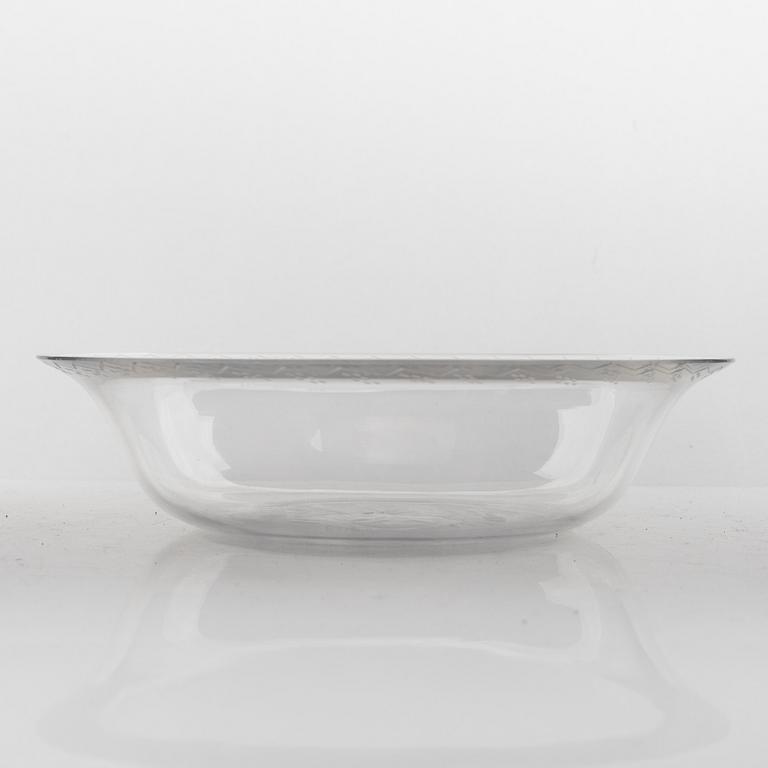Edward Hald, skål, glas, modell 379, Orrefors.