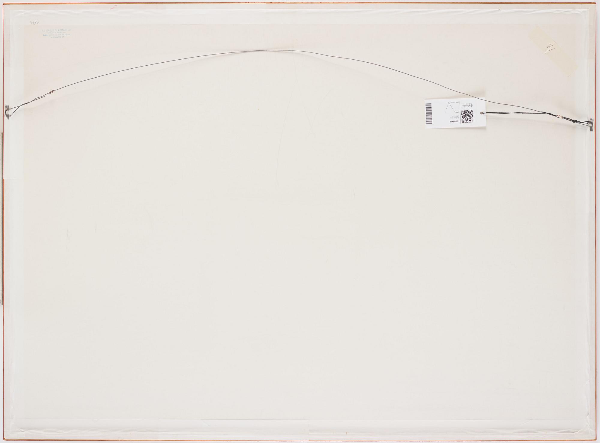 A.R Penck, färglitografi.