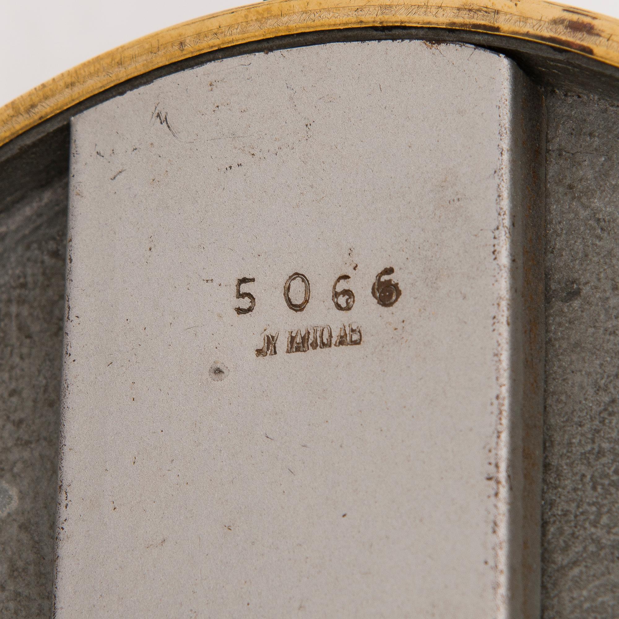 PAAVO TYNELL, BORDSLAMPA, modell 5066, Taito Oy, 1900-talets mitt.