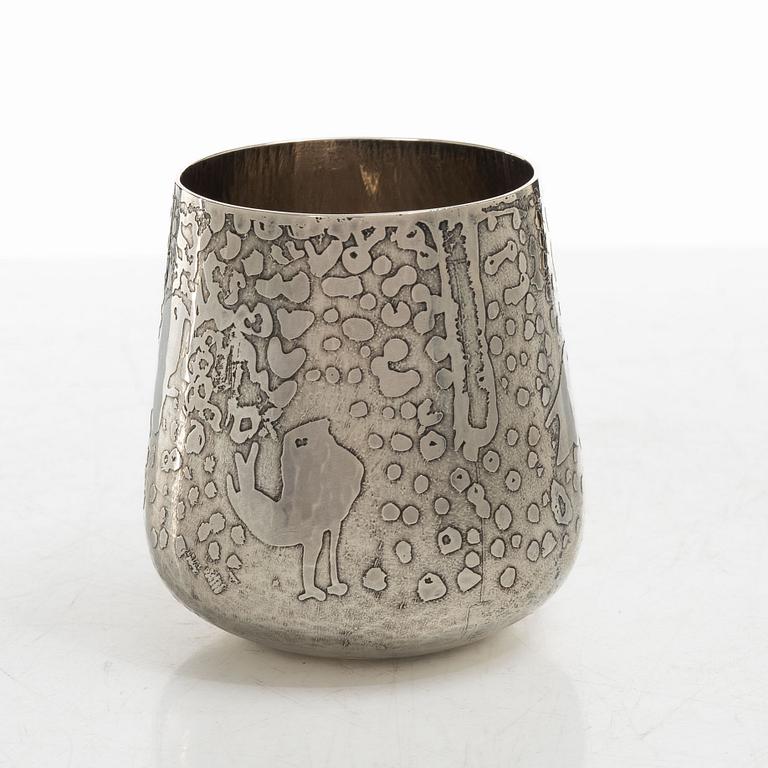 Olle Ohlsson, a silver beaker, Stockholm 1965.
