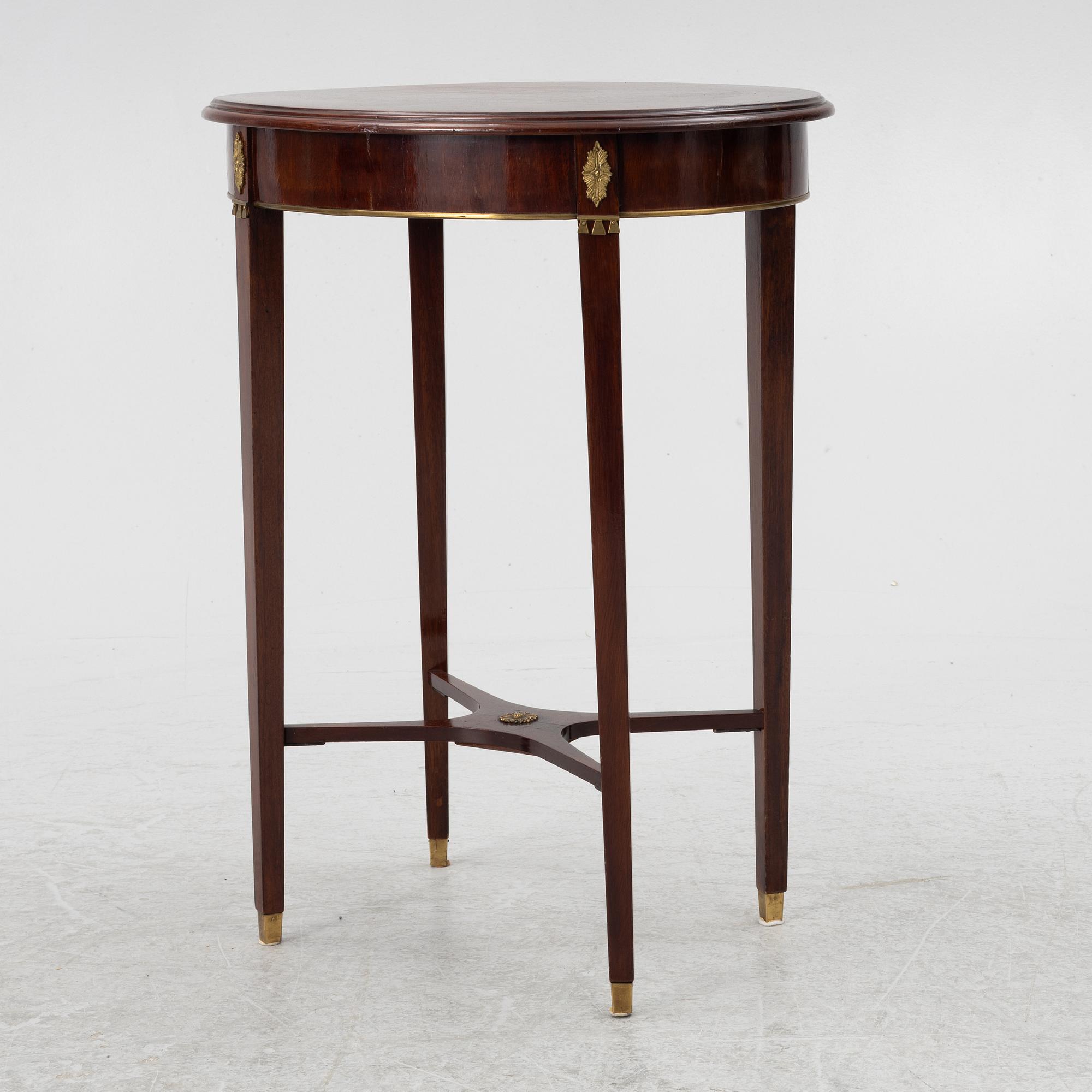 Side table, late Gustavian style, second half of the 19th century.