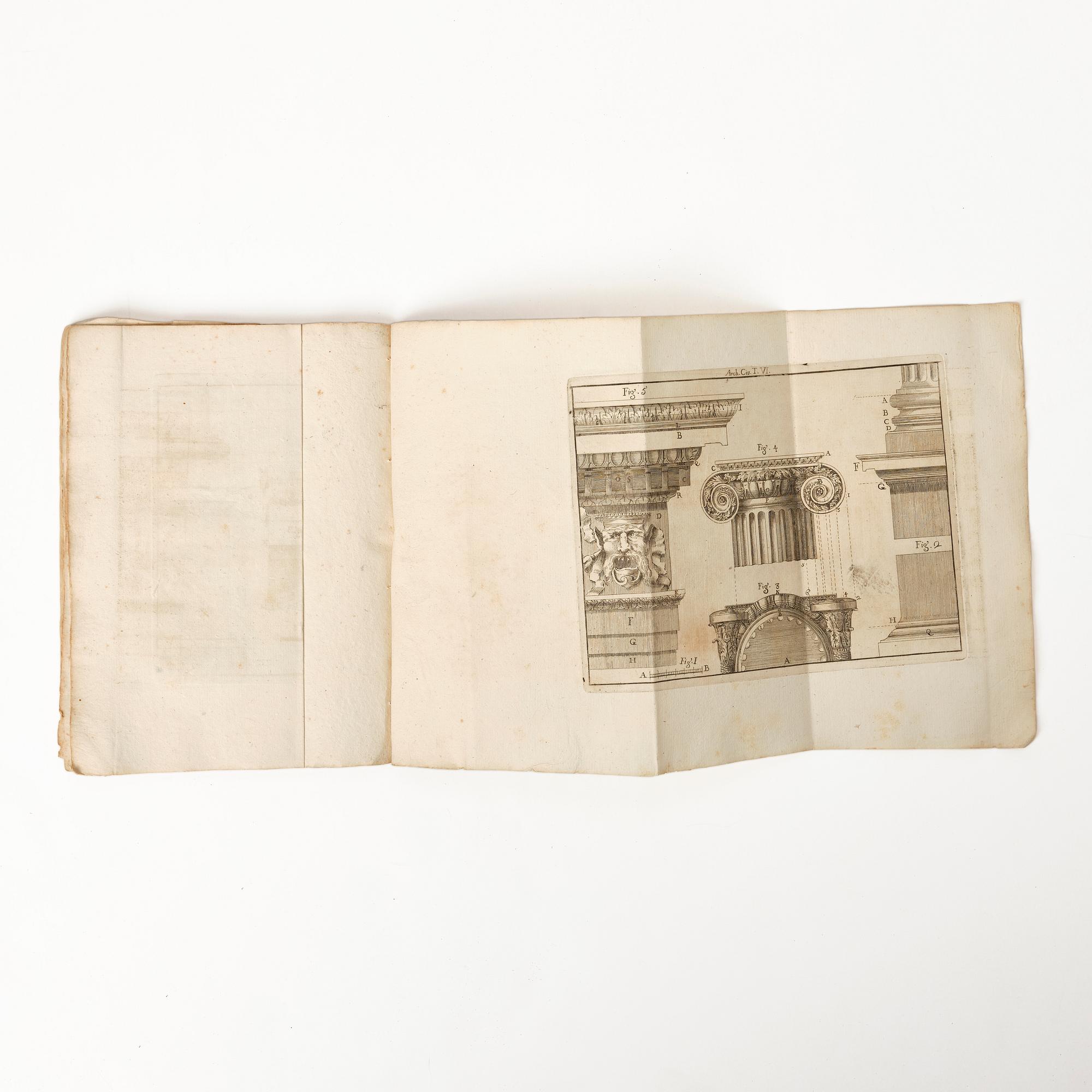 Bridges & Architecture, with engraved plates, 1676 & 1762.