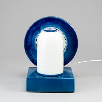 SYLVIA LEUCHOVIUS, bordslampa, glaserat stengods, Rörstrand.