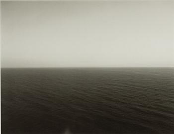 Hiroshi Sugimoto, "Pacific Ocean, Oregon", 1985.
