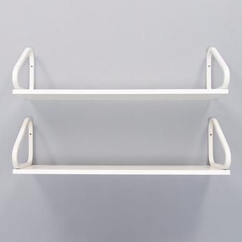ALVAR AALTO, Two late 20th century shelves for Artek.