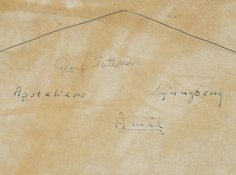 Georg Suttner, oil on panel, signed.