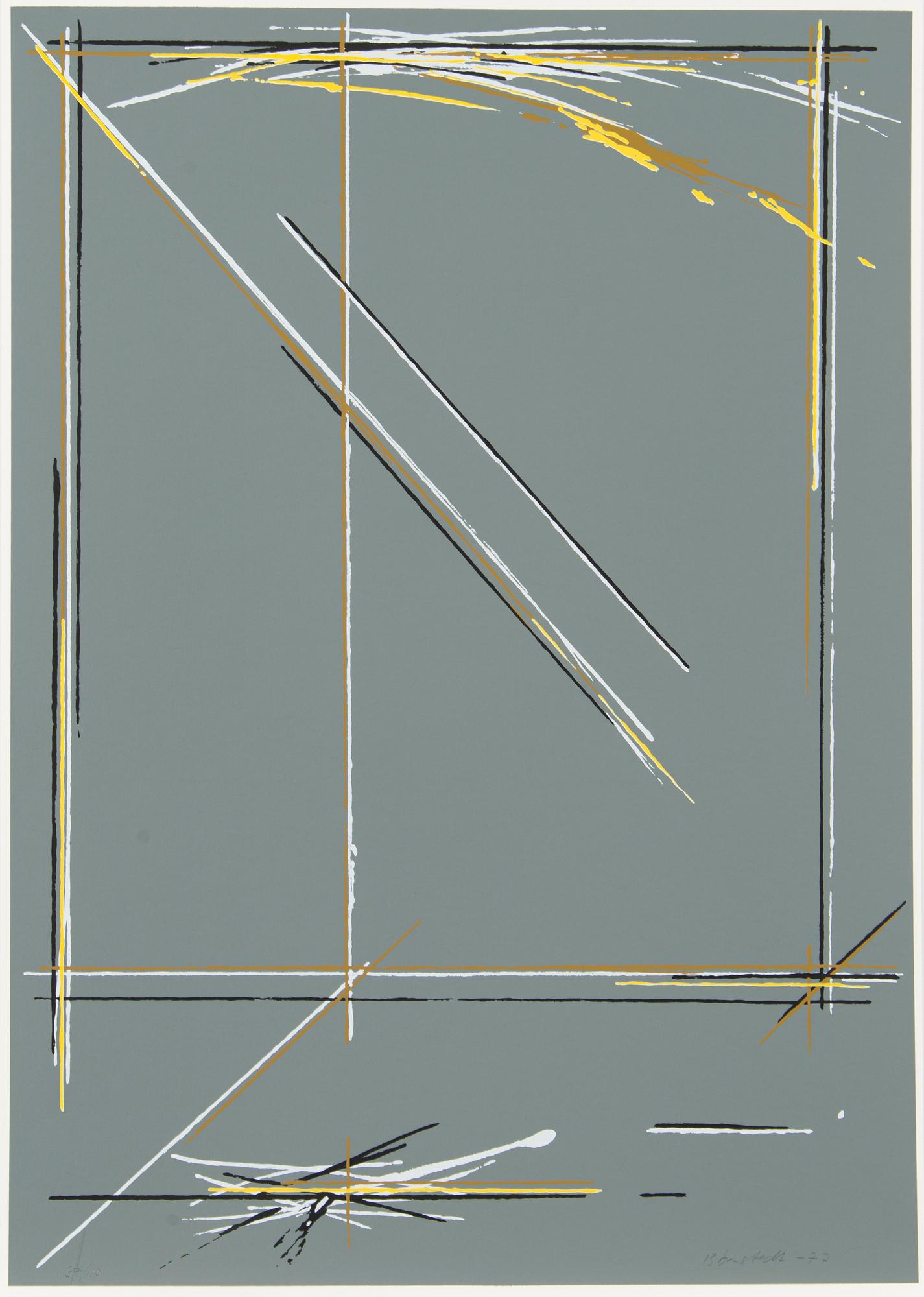 Portfolio with eleven serigraphs, signed and numbered 67/110, 1977.