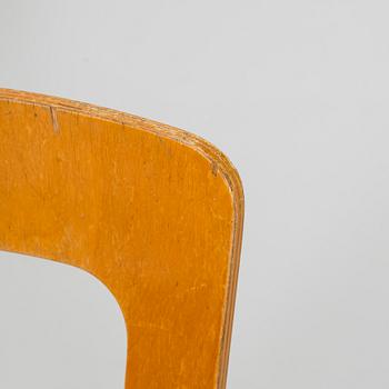 Alvar Aalto, a pair of  'A65' chairs for O.Y. Huonekalu- ja Rakennustyötehdas A.B. early 1940s.
