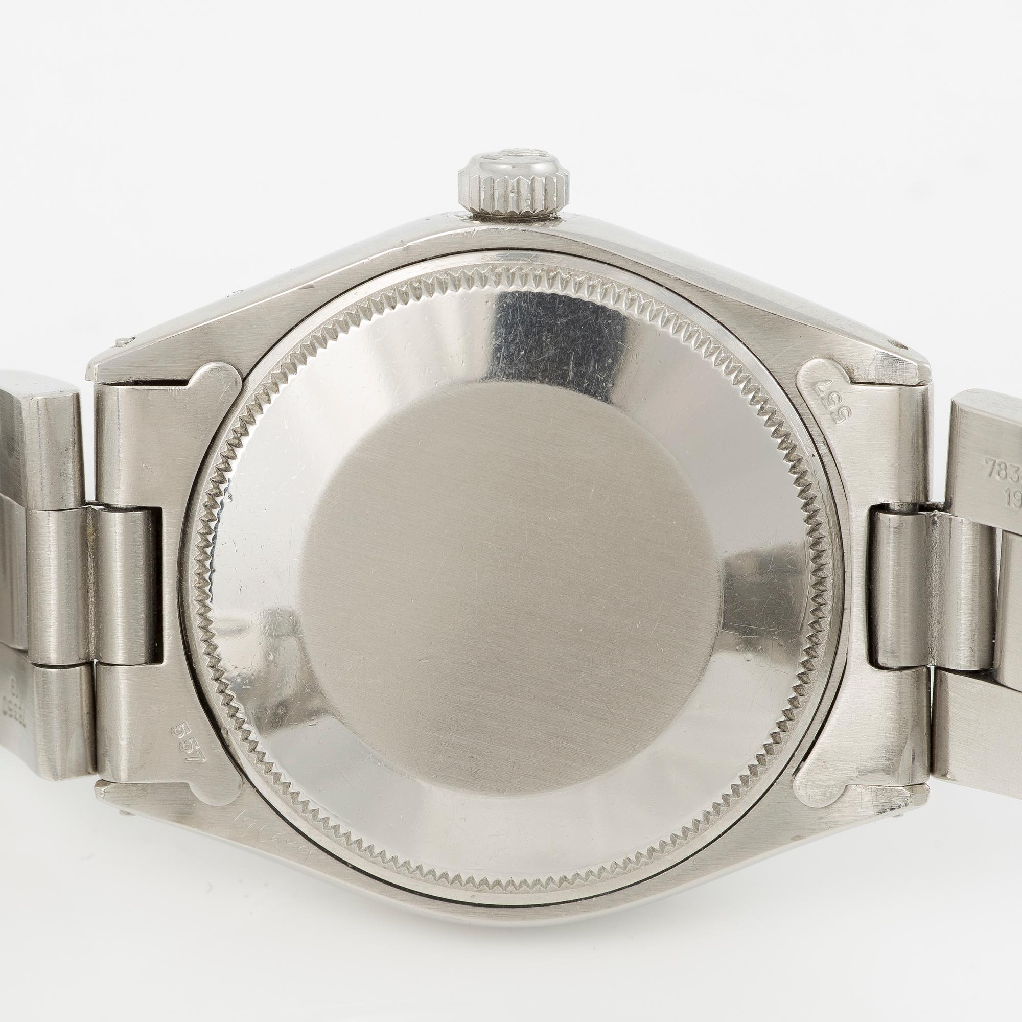 Rolex, Oyster Perpetual, "Sigma Dial", wristwatch, 34 mm.