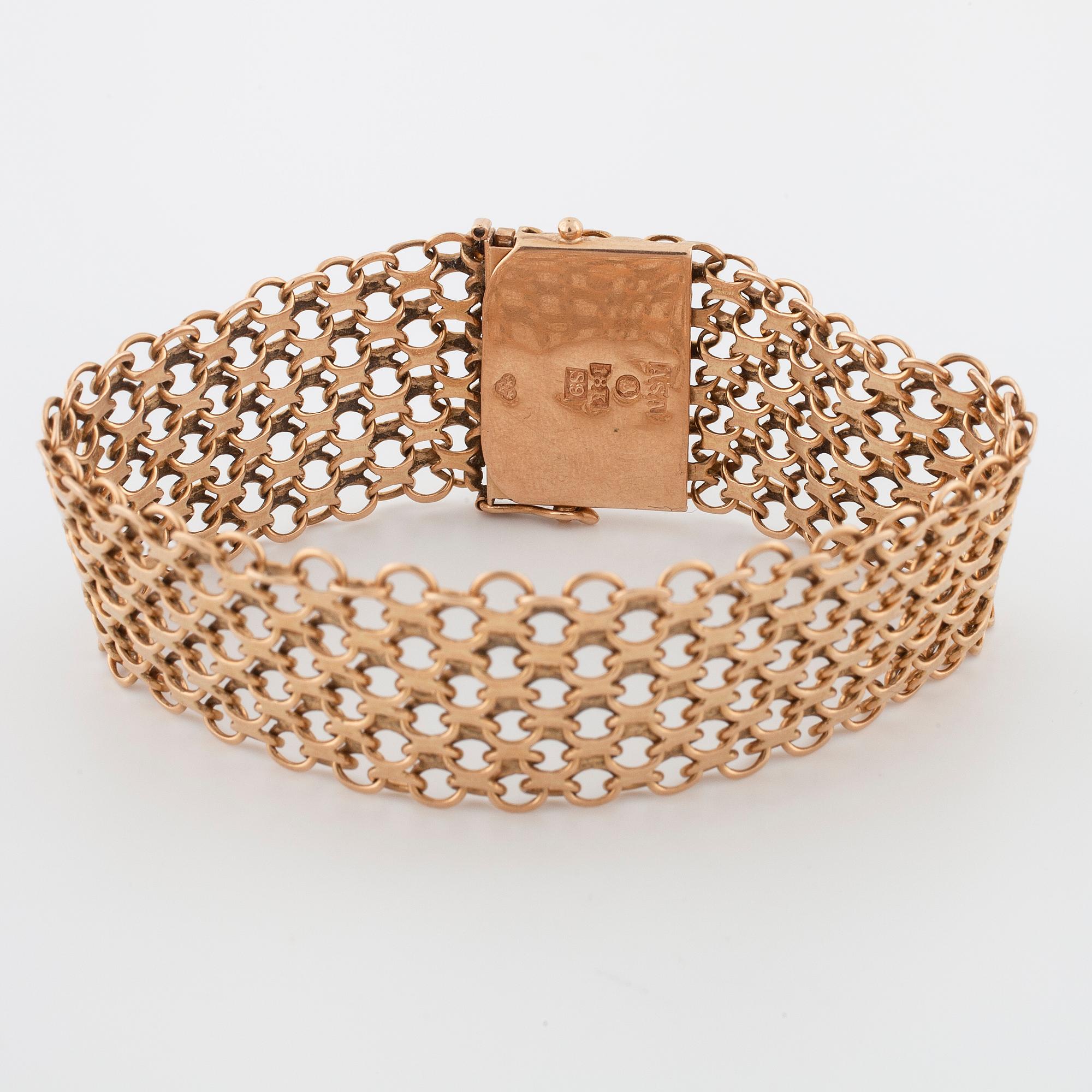 A bracelet by Äsa, Stockholm, 1968.