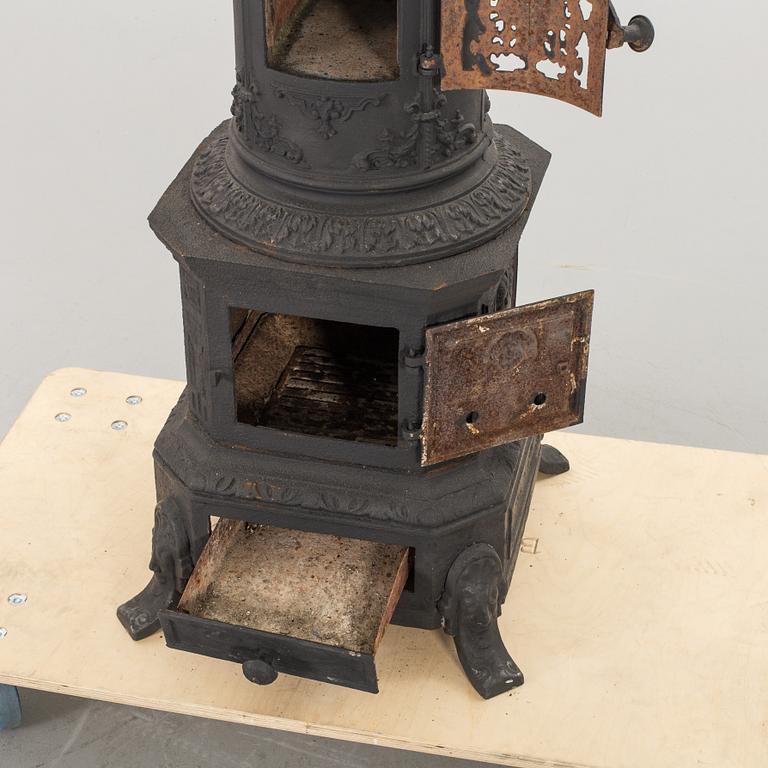 KAMIN, gjutjärn, 1800/1900-tal.