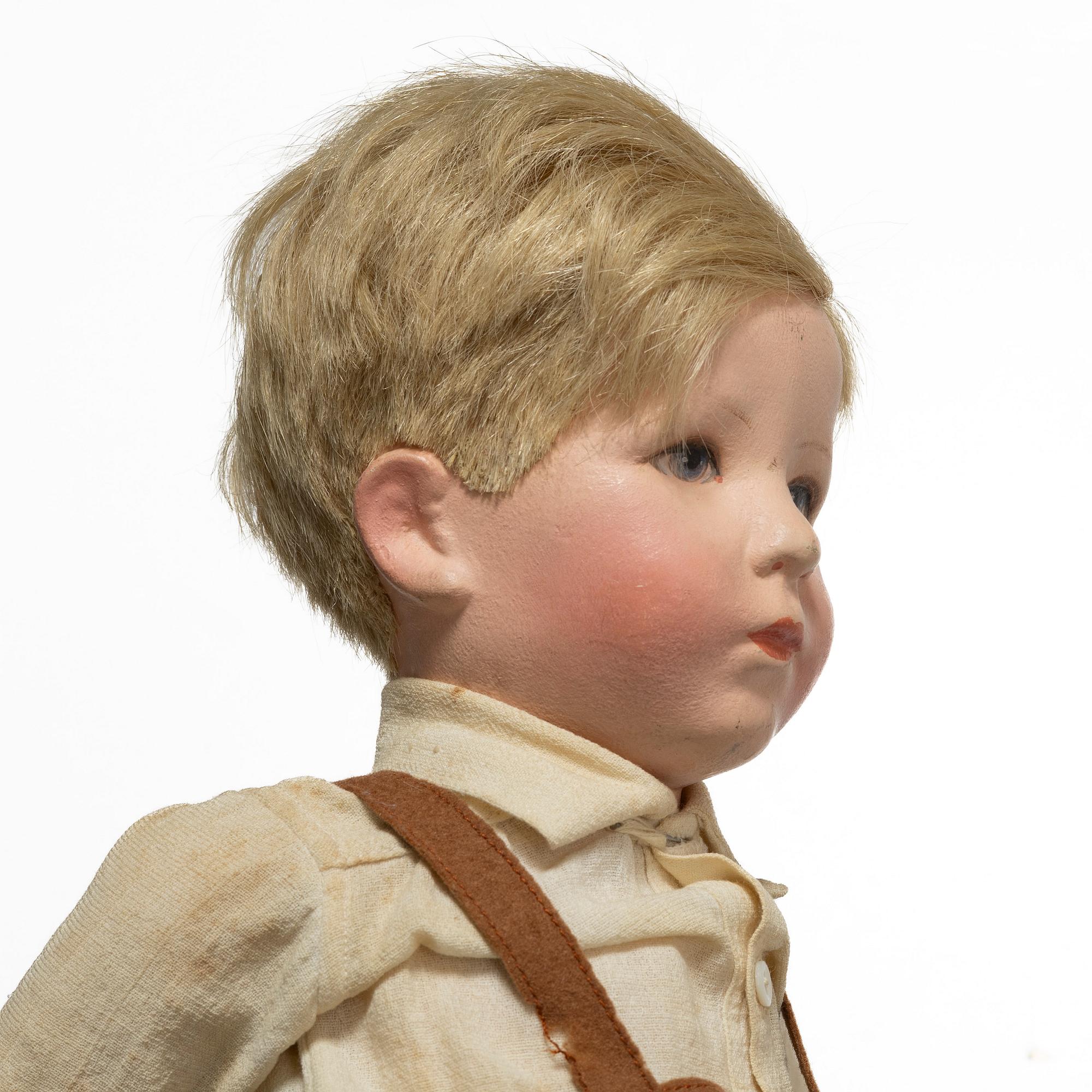 Käthe Kruse, boy doll, Germany, 1930s.