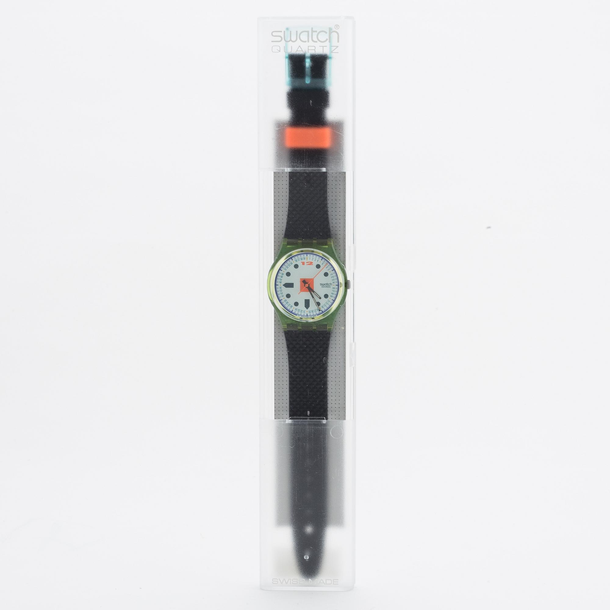 Swatch, Hopscotch, wristwatch, 34 mm.