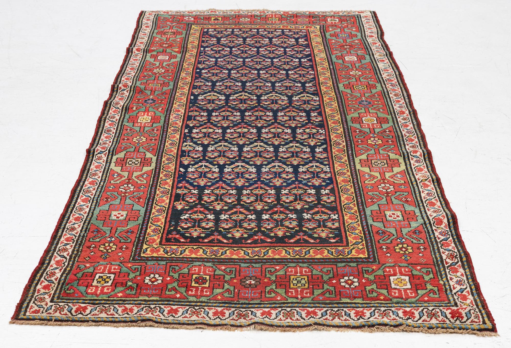 A semi-antique Karagabh rug, c. 264 x 108 cm.