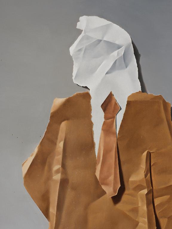 Yrjö Edelmann, Composition with standing man.