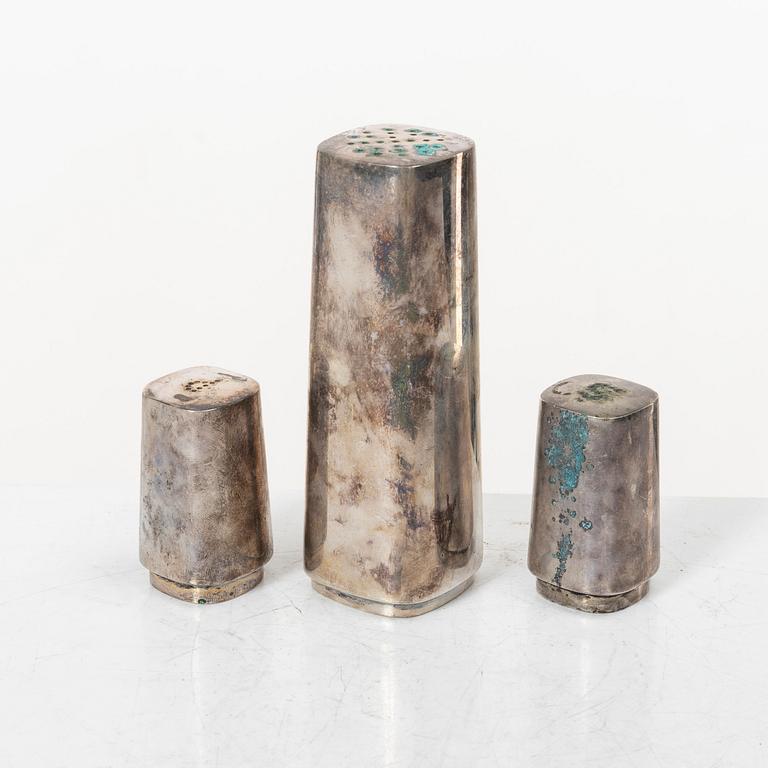 Ströare, silver, tre stycken, GAB, 1960-tal.