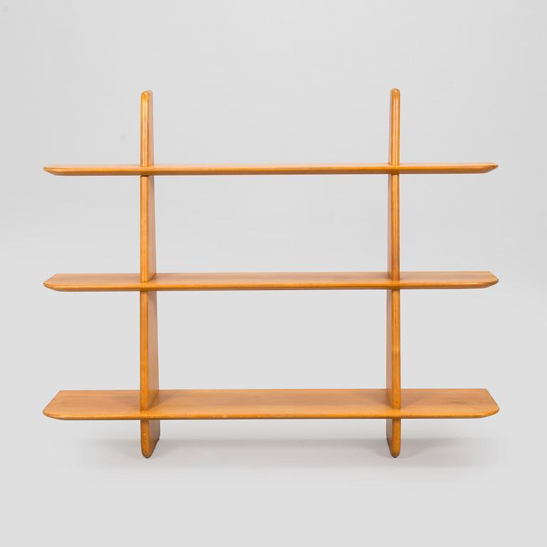 Ilmari Lappalainen, seinähylly / kirjahylly, "Leo", Asko 1900-luvun puoliväli.