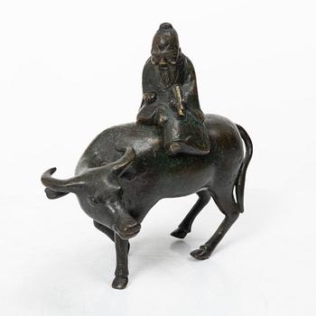 Rökelsekar, brons, Kina, sen qingdynasti.