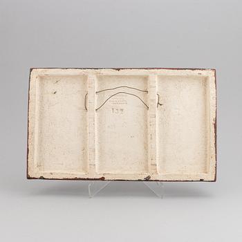 Helmut Schäffenacker, a stoneware wall relief, Ulm, Germany.