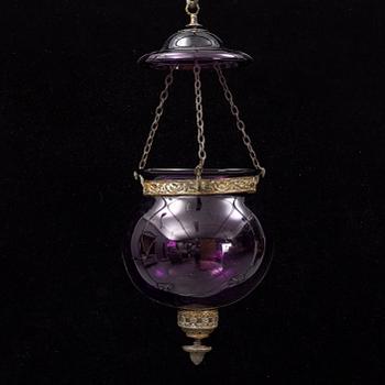 A late 19th century ceiling light.
