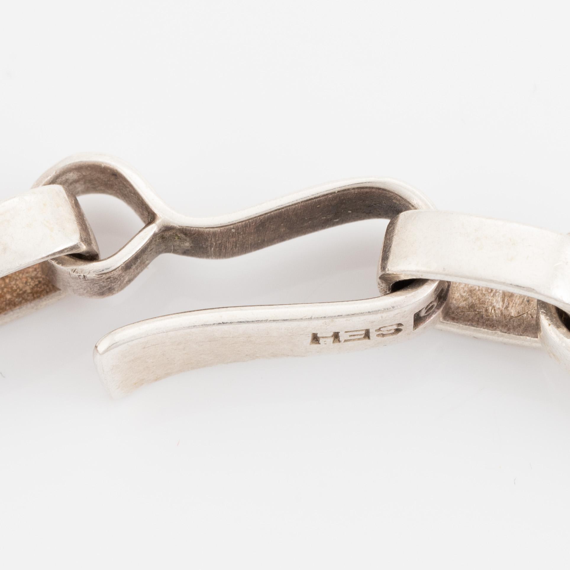 Sven-Erik Högberg, collier, silver, Göteborg.