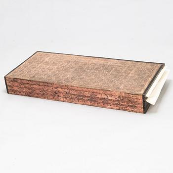 TUNNISTAMATON TAITEILIJA, SERMEJÄ, 2 kpl, vesiväri paperille, signeeratut, Japani 1600-luku.