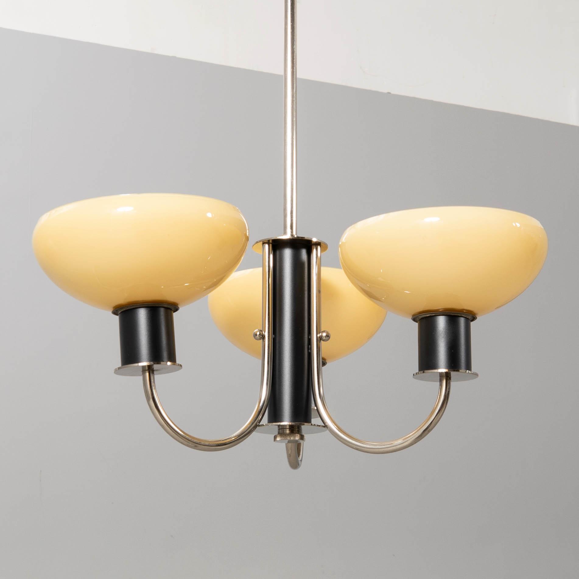 Erik Tidstrand, ceiling lamp, model "28890", Nordiska Kompaniet, 1930s-40s.