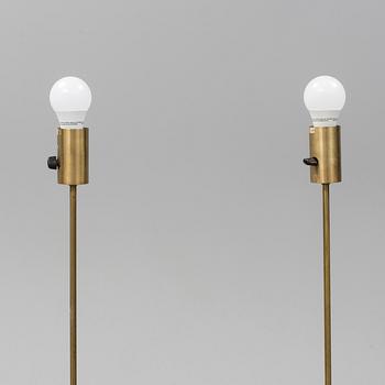 A pair of model 2548 floor lights by Josef Frank, Firma Svenskt Tenn.