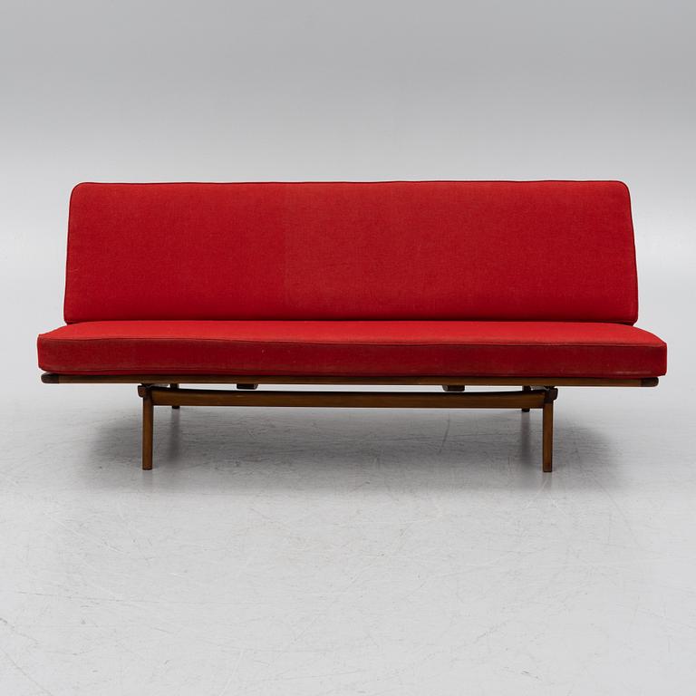 Peter Hvidt & Orla Mølgaard Nielsen, a teak sofa/daybed, France & Son, Danmark 1960's.